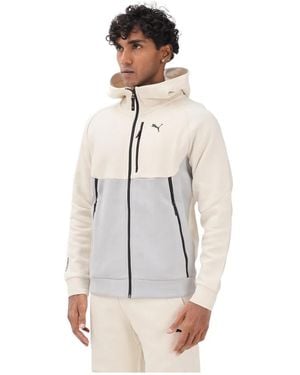 PUMA Tech Full-Zip Hoodie - Wit