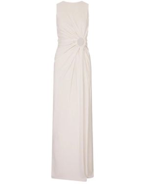 Sportmax Saletta Jurk - Wit