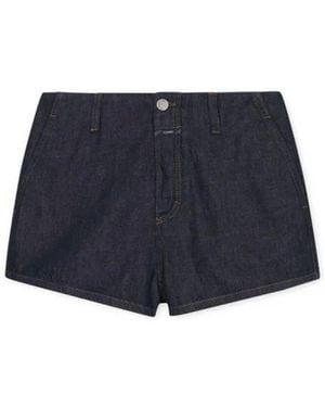 Closed Short Shorts - Blauw