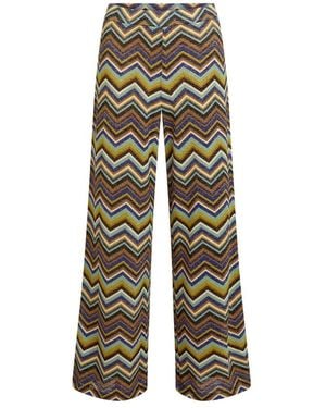 King Louie Wide Trousers - Vert