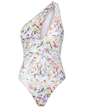 Missoni One-Shoulder Badpak - Wit