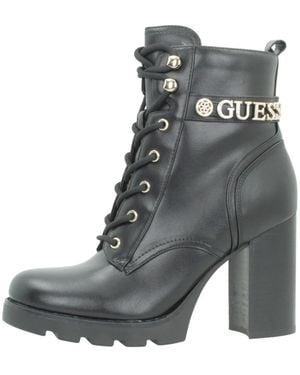 Guess Lace-Up Boots - Nero