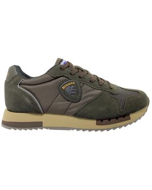 Blauer Schoenen ,Bruin ,Suède Queens 05/Mes Sneaker - Grijs
