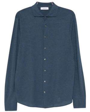 Gran Sasso Casual Shirts - Blue