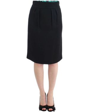 Roberto Cavalli Pencil Skirts - Black