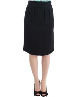 Roberto Cavalli Pencil Skirts - Black
