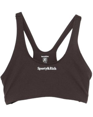 Sporty & Rich Sport Bras - Marrón
