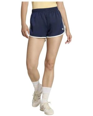 adidas 3 Stripes Sprinter Shorts - Blauw