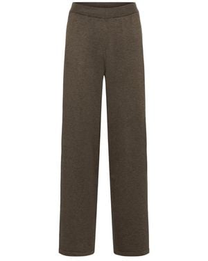 Saint Tropez Wide Trousers - Grigio