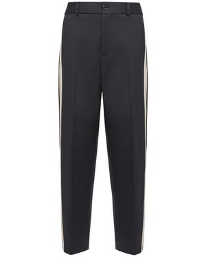 Moncler Broeken ,Blauw ,Pantalon Technique Archivio