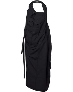 Junya Watanabe Midi Dresses - Black