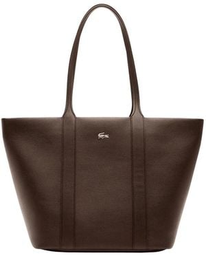 Lacoste Shopping Bags - Brown