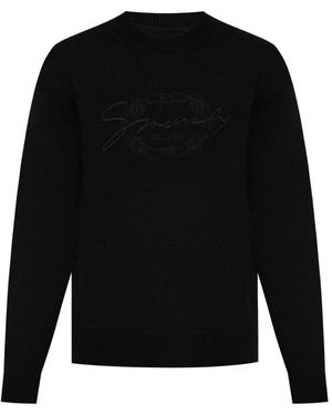Givenchy Round-Neck Knitwear - Zwart