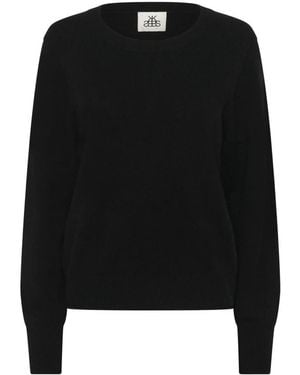 Karen By Simonsen Round-Neck Knitwear - Noir