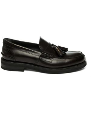 JEROLD WILTON Schoenen ,Rood ,Leer Dover Loafer - Zwart