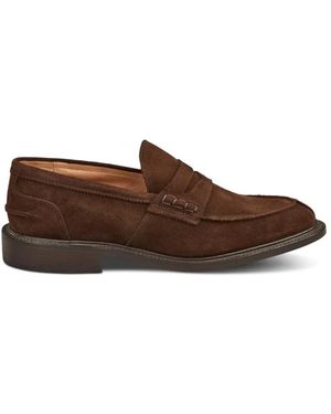 Tricker's Schoenen ,Bruin ,Leer James Loafer