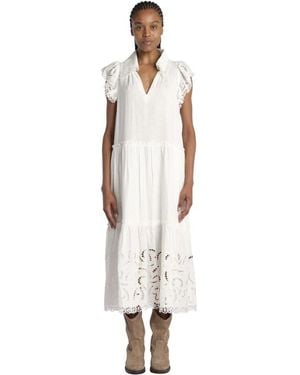 Sea Midi Dresses - Metallic
