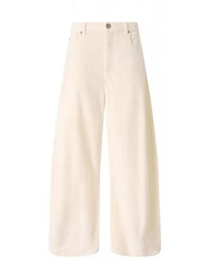 Pinko Wide Trousers - Blanco