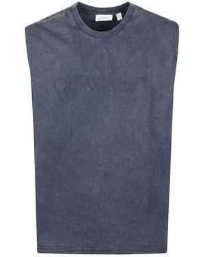 Off-White c/o Virgil Abloh Sleeveless Tops - Blue