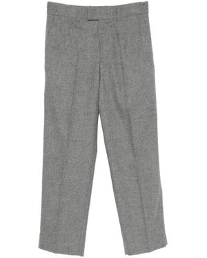 Paolo Pecora Grijze Broek Stijlvol - Grijs