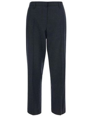 Tela Straight Trousers - Bleu