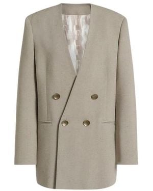 Alberta Ferretti Blazers - Gray