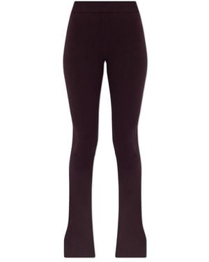 Courreges Slim-Fit Pants - Purple