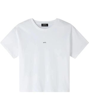 A.P.C. T-Shirts - White