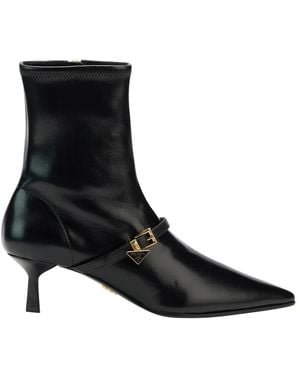 Prada Heeled Boots - Negro