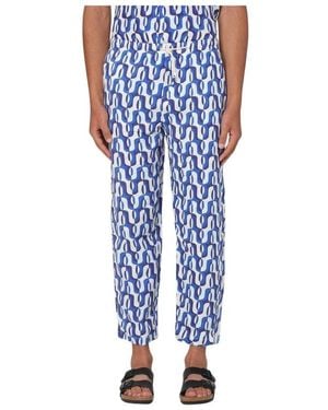 Peninsula Straight Pants - Blue
