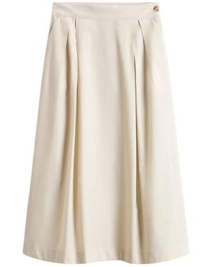 Woolrich Midi Skirts - Natural