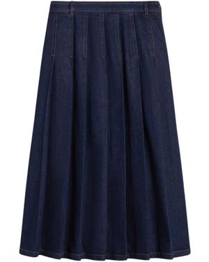 Weekend by Maxmara Denim Skirts - Azul