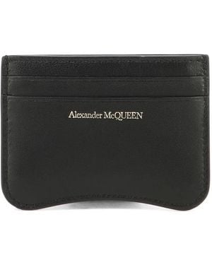 McQueen Wallets & Cardholders - Black