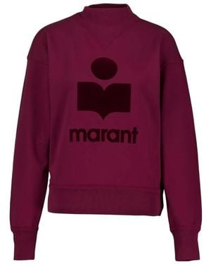 Isabel Marant Moby Sweatshirt - Paars
