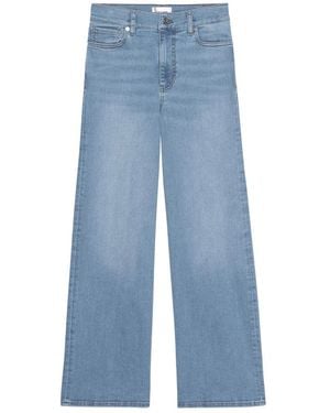 FRAME Wide Jeans - Blauw
