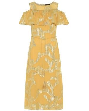 Bruuns Bazaar Midi Dresses - Yellow