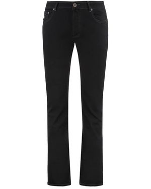 Moorer Slim Fit Jeans - Black