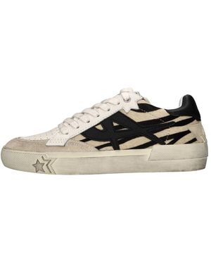 Ash Schoenen ,Veelkleurig ,Leer Sneakers - Zwart