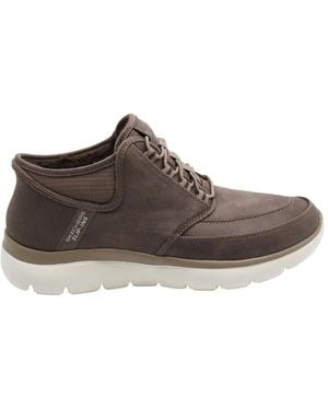 Skechers Lace-Up Boots - Marrone