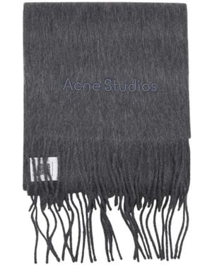 Acne Studios Winter Scarves - Gris