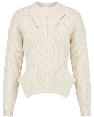 Dondup Round-Neck Knitwear - Blanco