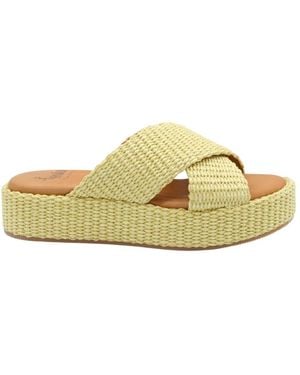 E mia Schoenen ,Geel ,Muiltje