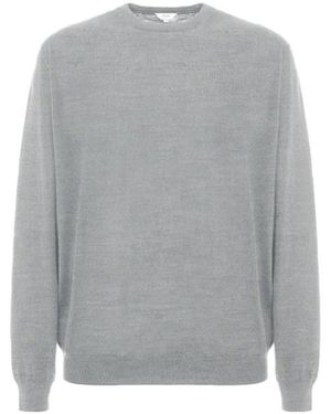 Malo Truien & Vesten ,Grijs ,Round-Neck Truien