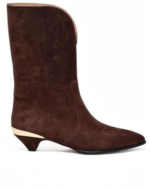 Love Moschino Heeled Boots - Marrón