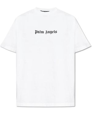 Palm Angels T-Shirts - Bianco