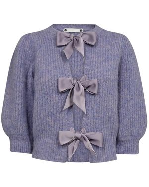 co'couture Cardigans - Bleu