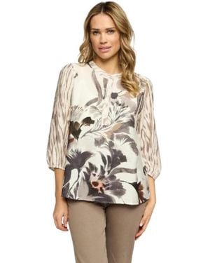 2-Biz Blouses - Natural