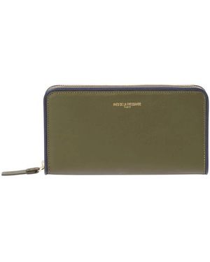 Ines De La Fressange Paris Marcia geldbörse l,marcia rote lederbrieftasche,marcia schwarzes lederportemonnaie - Grün