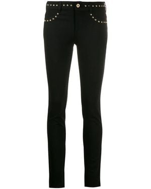 Versace Jeans Couture Broeken ,Zwart ,Skinny Broeken