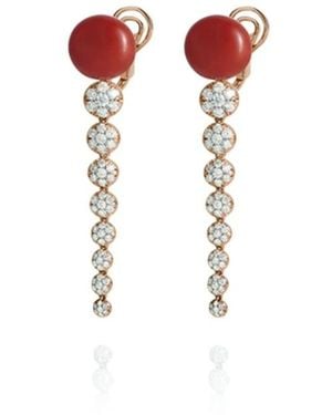 Chantecler Earrings - Rojo